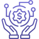 Icon depicting asset management
